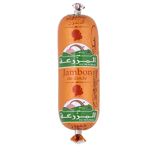 Mini jambon de dinde EL MAZRAA ميني جومبون المزرعة courses en ligne supermarché vente en ligne produits alimentaires livraison volaille charcuterie Gabes Tunisie