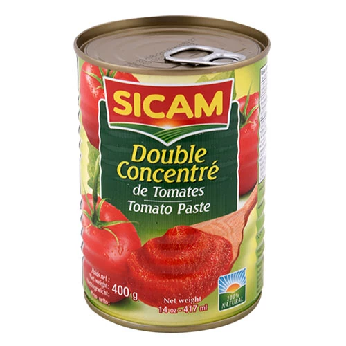 livraison Double concentré de tomate Sicam 400Gr, معجون طماطم مضاعف التركيز سيكام 400غ supermarché en ligne Gabes