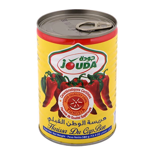 livraison Harissa Jouda 380Gr هريسة جودة 380غ courses en ligne Gabes Tunisie supermarché vente en ligne livraison à domicile Gabes produits alimentaires épicerie