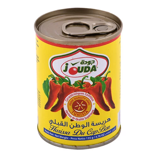 Harissa Jouda 135Gr هريسة جودة 135غ courses en ligne Gabes Tunisie supermarché vente en ligne livraison à domicile produits alimentaires épicerie salée Harissa Gabes T