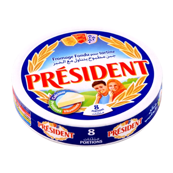 Fromage fondu PRESIDENT 8 portions جبن مطبوخ 8 مثلثات بريزيدان Courses en ligne Gabes Tunisie supermarché en ligne Gabes Tunisie vente en ligne Gabes Tunis