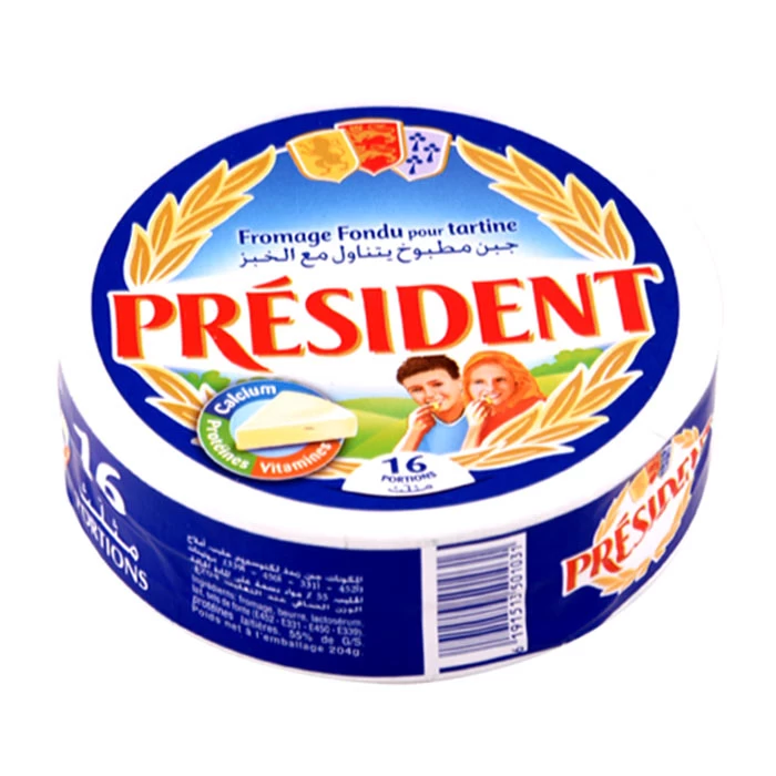 Fromage fondu PRESIDENT 16 portions جبن مطبوخ 16 مثلث بريزيدان Courses en ligne Gabes Tunisie supermarché en ligne Gabes Tunisie vente en ligne Gabes Tunis