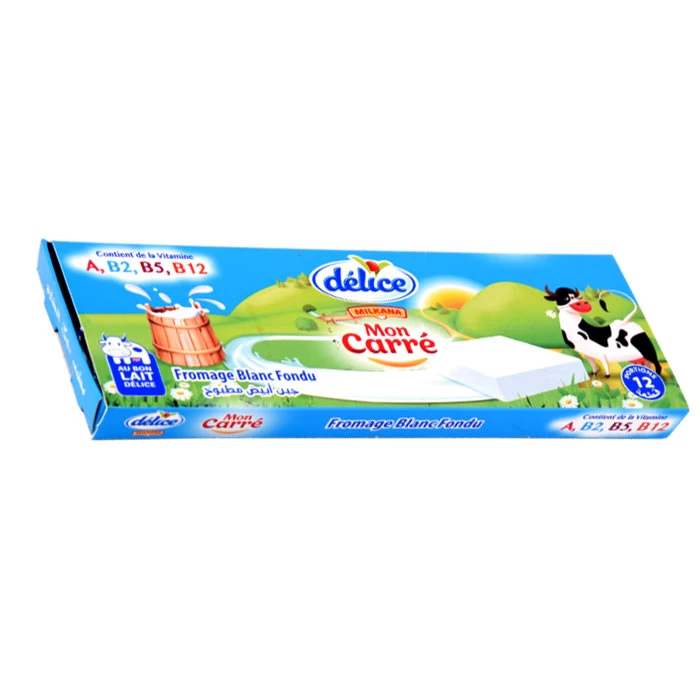 Fromage Carré DELICE 12 Portions جبن مربع 12 قطعة دليس Courses en ligne Gabes Tunisie supermarché en ligne Gabes Tunisie vente en ligne Gabes Tunisie livra