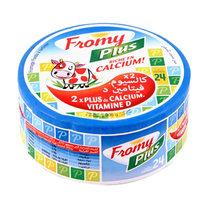 Fromage fondu FROMY PLUS 24 portions  جبن مطبوخ 24 قطعة فرومي بلوس Courses en ligne Gabes Tunisie supermarché en ligne Gabes Tunisie vente en ligne Gabes T