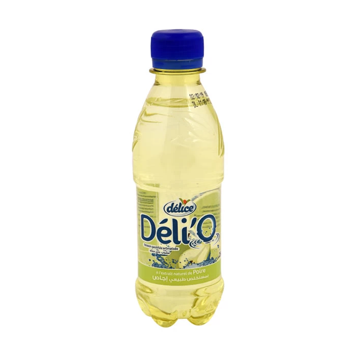 Eau Gazéifiée Poire DELIO Délice 25cl داليو إجاص دليس 25سل Courses en ligne Gabes Tunisie supermarché en ligne Gabes Tunisie vente en ligne Gabes Tunisie l