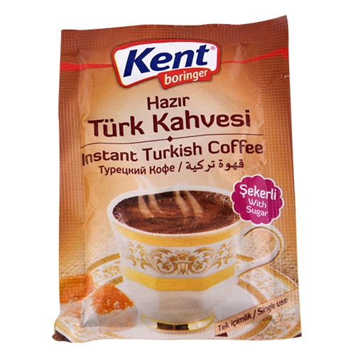 livraison Café Turc Instantané KENT 11Gr قهوة عربي تركية سريعة التحضير كينت  11 جرام supermarché vente en ligne livraison alimentation produits alimentaires Café soluble prix Gabes Tunisie