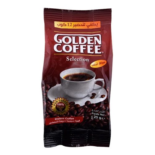 livraison gabes Café Soluble Soft Golden Coffee 25Gr قهوة ناعمة قابلة للذوبان قولدن 25 جرام supermarché en ligne Gabes Tunisie