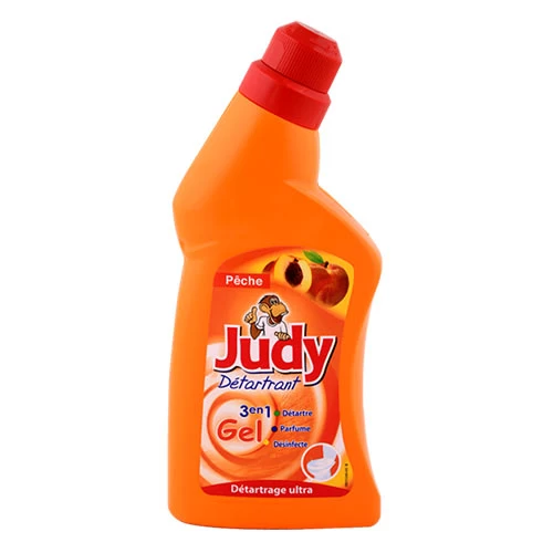 Gel Détartrant Pêche JUDY 500Ml جل جودي لإزالة الترسبات رائحة الخوخ 500 مل Courses en ligne Gabes Tunisie supermarché en ligne Gabes Tunisie vente en ligne Gabes Grand
