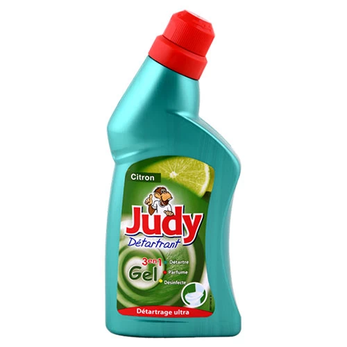 Gel Détartrant Citron JUDY 500Ml جل جودي لإزالة الترسبات رائحة الليمون 500 مل Courses en ligne Gabes Tunisie supermarché en ligne Gabes Tunisie vente en ligne Gabes Gr