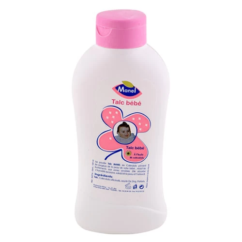 Talc bébé MANEL 150Gr ودرة التلك للأطفال منال 150 جرام Courses en ligne Gabes Tunisie supermarché en ligne vente en ligne Gabes Tunisie livraison à domicile Gabes Gran