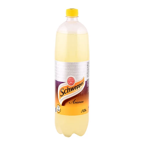 livraison Boisson gazeuse SCHWEPPES Ananas 1.5L شويبس أناناس 1.5 لتر courses en ligne Gabes Tunisie supermarché vente en ligne livraison schweppes ananas Gabes