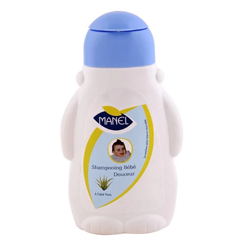 Shampooing bébé Ciel Aloe Vera MANEL 250ml شامبو للأطفال سيل الصبار منال 250 مل courses en ligne Gabes Tunisie supermarché vente epicerie en ligne livraison articles hygiène bébé 