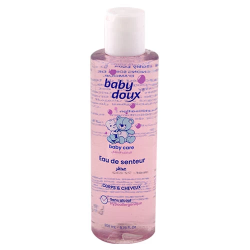 Eau de senteur bébé BABY DOUX 200ml ماء معطر للأطفال بيبي دوكس 200 مل courses en ligne Gabes Tunisie supermarché vente epicerie en ligne livraison articles hygiène bébé Eau de sen