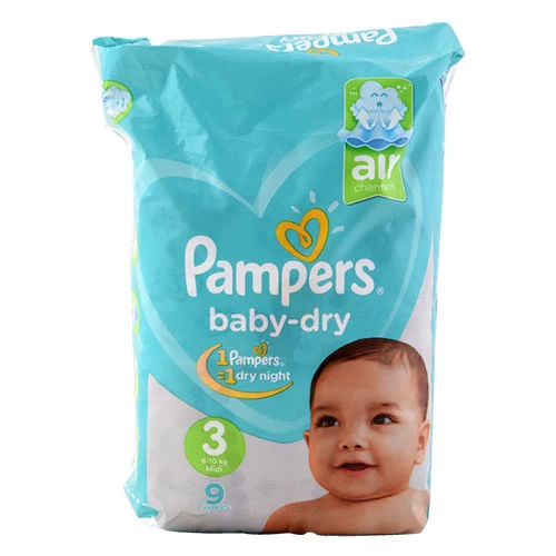 Couches bébé PAMPERS 6-10 KG حفاضات للأطفال بامبرز 6-10 كغ courses en ligne Gabes Tunisie supermarché vente epicerie en ligne livraison articles hygiène bébé Couches pampers Gabes