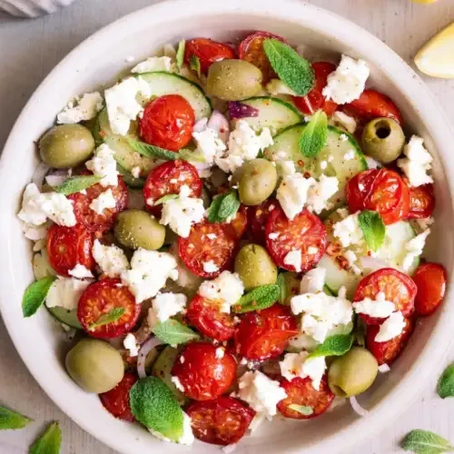 Salade mozzarella