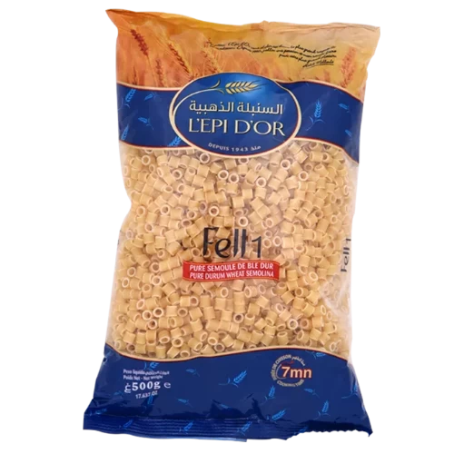 livraison livreur Pâte fell N°1 500Gr L'EPI D'OR مقرونة فل رقم1 500 غرام السنبلة الذهبية