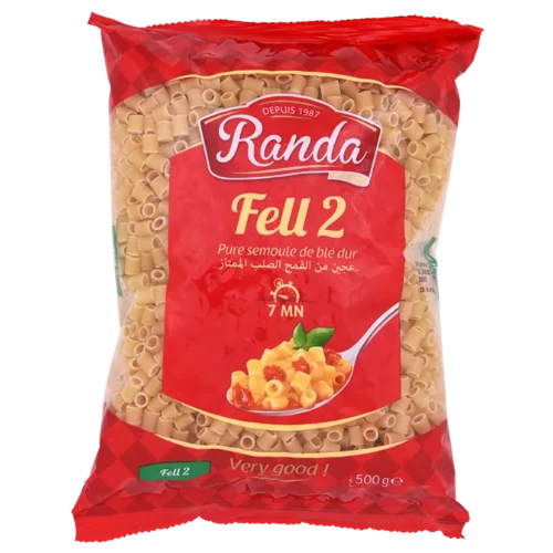 livraison livreur Pâte fell N°2 500Gr RANDA مقرونة فل رقم2 500 غرام رندة