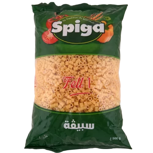 livraison livreur Pâte fell N°1 500Gr SPIGA مقرونة فل رقم1 500 غرام سبيقة