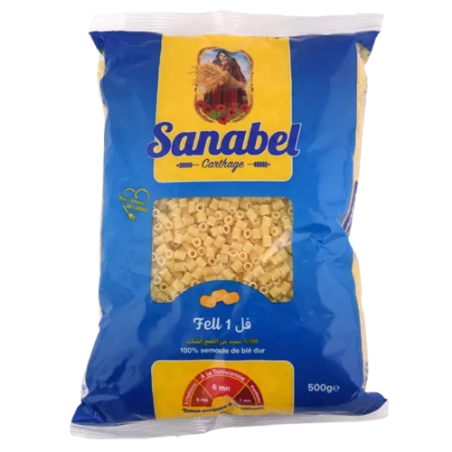 livraison livreur Pâte fell N°1 500Gr SANABEL CARTHAGE مقرونة فل رقم1 500 غرام سنابل قرطاج