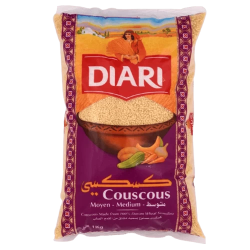 livraison Couscous moyen 1Kg DIARI كسكسي متوسط 1كغ دياري