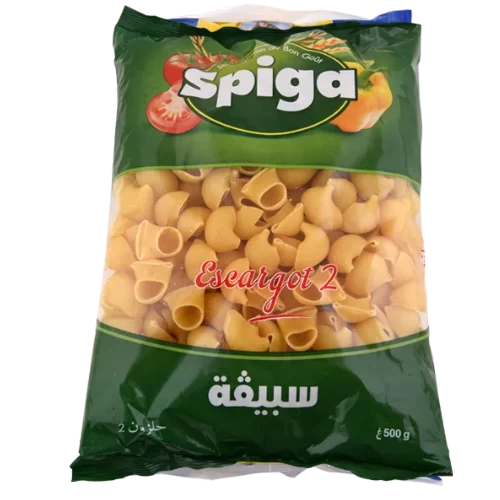 livraison Pâte escargot N°2 500Gr SPIGA مقرونة ببوش رقم2 500غرام سبيقة livraison gabes