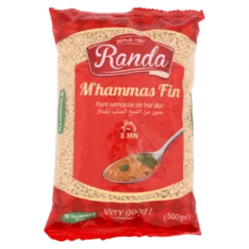 Pâte mhammes fin 500Gr RANDA