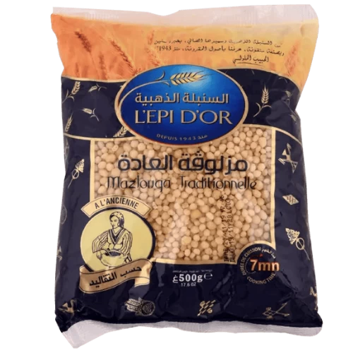 livraison Pâte mhammes mezlouga traditionnelle mhammsa 500Gr L’EPI D’OR محمص مزلوقة العادة 500غرام السنبلة الذهبية livraison gabes