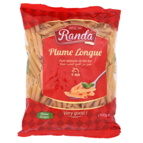 livraison Pâte plume longue 500Gr RANDA مقرونة بلومة طويلة 500غرام رندة livraison gabes