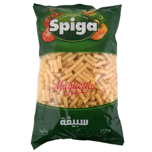 livraison Pâte maglietta 500Gr SPIGA مقرونة ماليطا 500غرام سبيقة livraison gabes