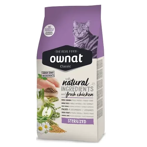 Livraison Croquettes OWNAT chat stérilisé 1.5Kg gabes كروكيت كوتاغرو للقطط الوجبة اليومية 20كغ livraison nourriture chat chien gabes