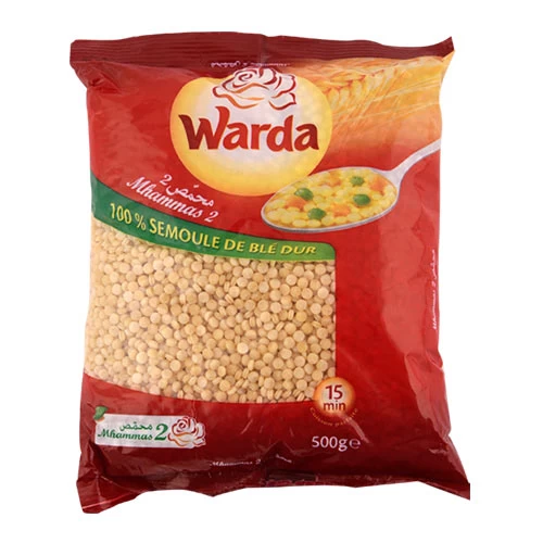 Pâtes Mhammas LA ROSE BLANCHE N°2 محمصة الوردة البيضاء 500 غرام رقم 2 courses en ligne Gabes Tunisie supermarché vente en ligne livraison à domicile alimentation Mhammas LA ROSE B