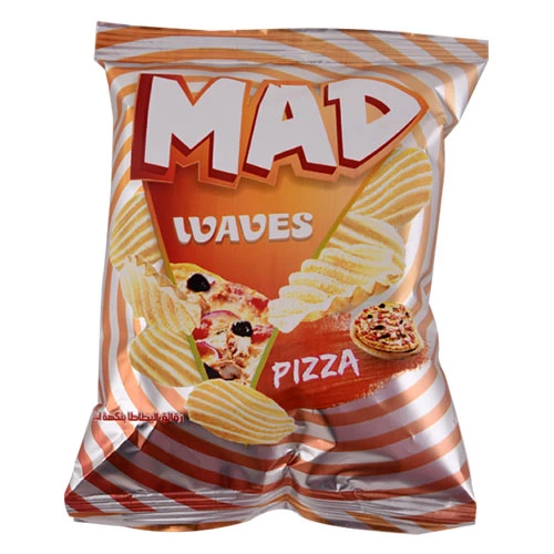 Chips MAD Waves Pizza 16Gr شيبس ماد باربكيو 16 غرام Courses en ligne Gabes Tunisie supermarché en ligne Gabes Tunisie vente en ligne Gabes Tunisie livraiso