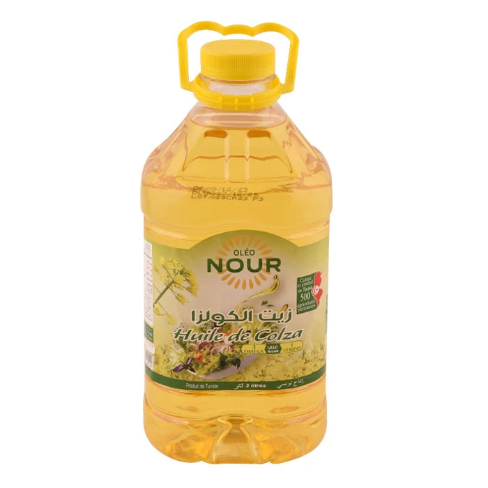 Huile Végétale de Colza OLEO NOUR 3L زيت بذور اللفت النباتي أوليو نور 3ل supermarché vente en ligne produits alimentaires livraison huile végétale de Colza Gabes Tunisie