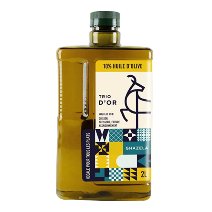 Huile Végétale GHAZELA Trio d'Or 2L زيت غزالة تريو دور غزالة 2ل Courses en ligne Gabes Tunisie supermarché en ligne Gabes Tunisie vente en ligne Gabes Tuni