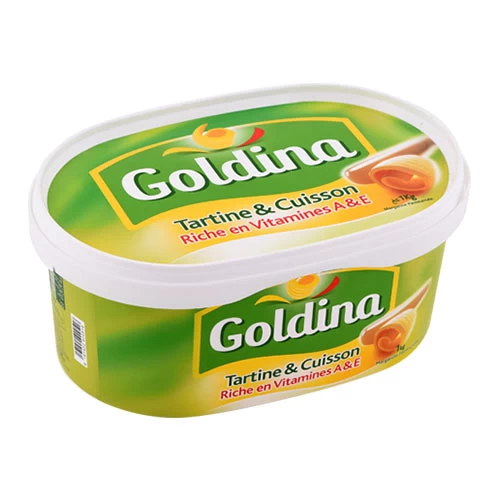 Margarine GOLDINA 1kg مرغرين قولدينا 1كغ supermarché vente en ligne livraison alimentation produits alimentaires Margarine GOLDINA prix Gabes Tunisie