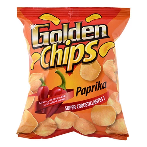 GOLDEN Chips Paprika 16Gr جولدن شيبس بالبابريكا 16 جرام courses en ligne Gabes Tunisie supermarché vente epicerie en ligne GOLDEN Chips Paprika Gabes Tunisie