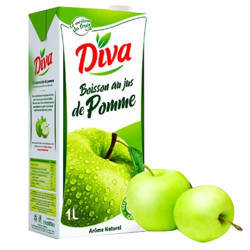 Boisson au jus pomme 1L DIVA عصير تفاح 1 لتر ديفا Courses en ligne Gabes Tunisie supermarché en ligne Gabes Tunisie vente en ligne Gabes Tunisie livraison 