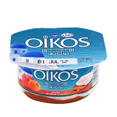 Yaourt à la Grecque Pêche Abricot DELICE 100Gr ياغرت يوناني خوخ ومشمش 100 غرام ديليس دانون Courses en ligne Gabes Tunisie supermarché en ligne Gabes Tunisie vente en l