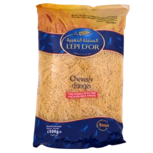 livraison Pâte cheveux d’ange 500Gr L’EPI D’OR شعر الملاك 500غرام السنبلة الذهبية livraison gabes