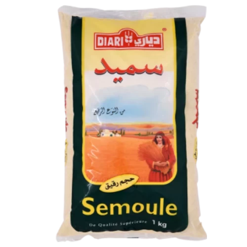 livraison Semoule fine 1KG DIARI سميد رقيق 1كغ دياري livraison gabes