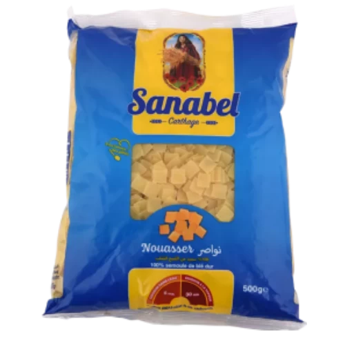 livraison Pâte nouasser 500Gr SANABEL CARTHAGE نواصر 500غرام سنابل قرطاج livraison gabes