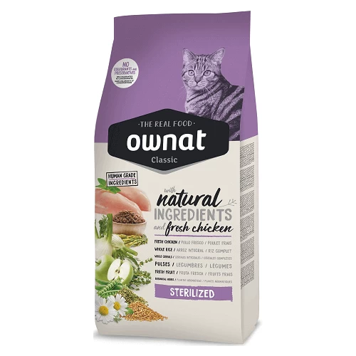 Livraison Croquettes OWNAT chat stérilisé 4Kg gabes كروكيت أونات للقطط المعقمة 4كغ livraison nourriture chat chien gabes